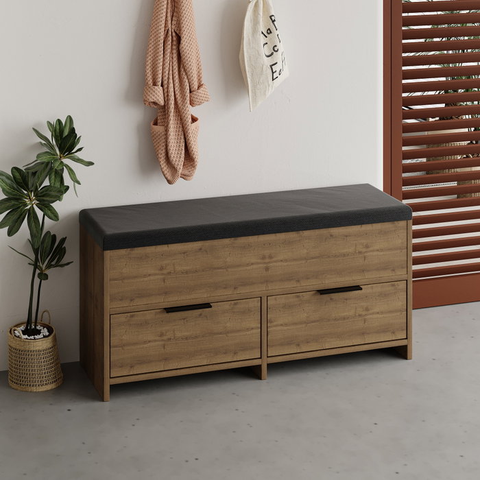 Hanah Home Cove Shoe Bench - Hitit Hanah Home Cove Shoe Bench - Hitit
